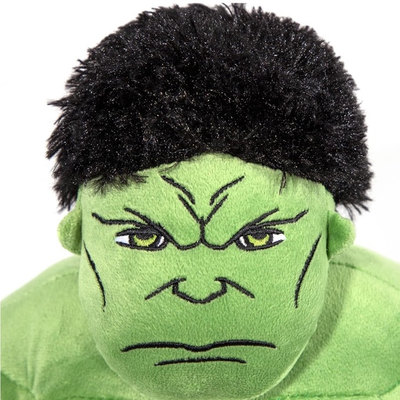 Avengers Plush Stuffed Hulk Pillow Buddy - Super Soft Polyester Microfiber - Picture 2 of 5